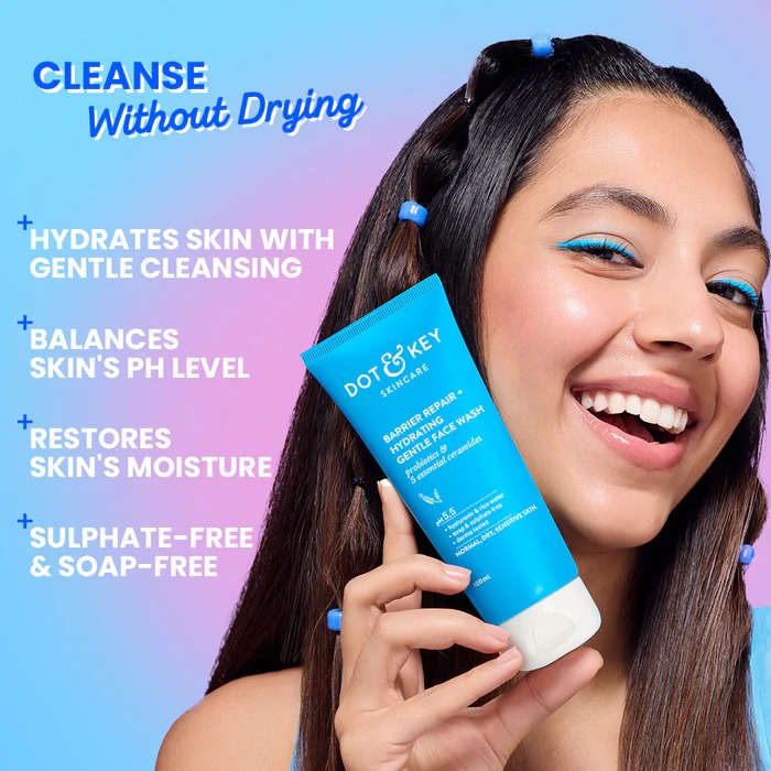 Dot & Key’s Barrier Repair Gentle Hydrating Face Wash